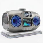 Future Communications 4K Spatial Projector & Dual Infinity Speaker Cyber Station