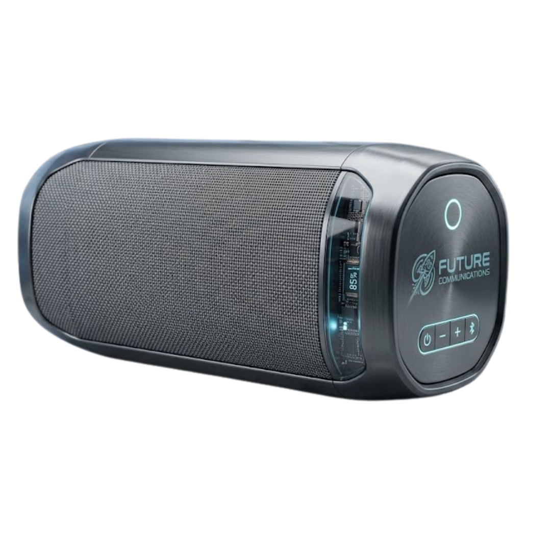 Product image (12) Future Communications Premium Cyber Tech Portable Wireless Bluetooth Speaker - Image 1